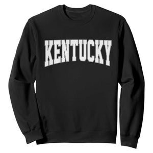 Kentucky Sweatshirt Retro Varsity Kentucky Lover KY State TS10 Black Print Your Wear