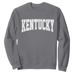 Kentucky Sweatshirt Retro Varsity Kentucky Lover KY State TS10 Charcoal Print Your Wear