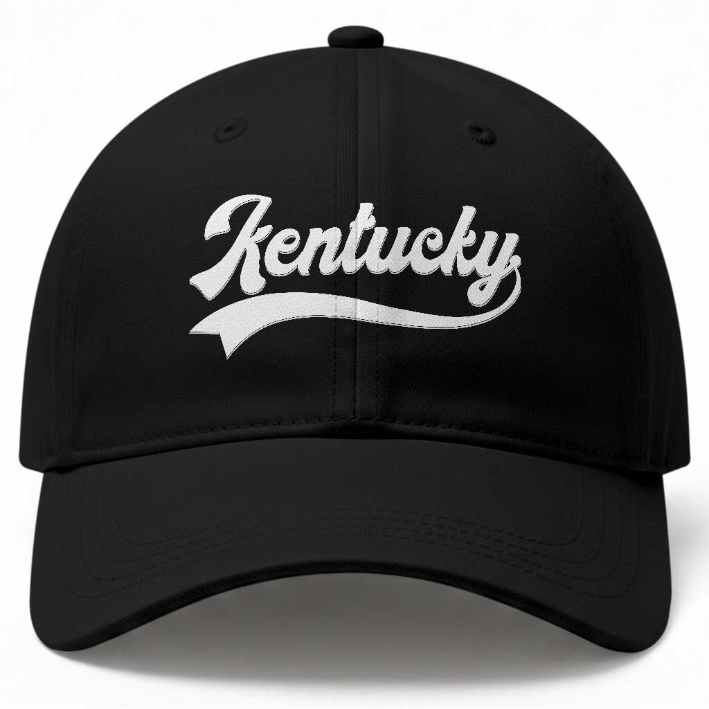Vintage Kentucky Baseball Cap Varsity Script Retro Sports Jersey Style TS10 Print Your Wear