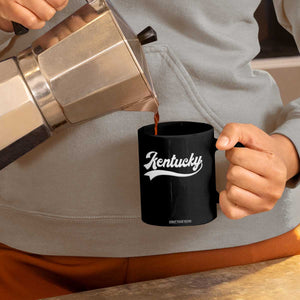 Vintage Kentucky Coffee Mug Varsity Script Retro Sports Jersey Style TS10 Print Your Wear