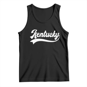 Vintage Kentucky Tank Top Varsity Script Retro Sports Jersey Style TS10 Black Print Your Wear