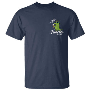 Funny Uncle T Shirt Cool Funcles Club Funcle Alligator TS10 Navy Print Your Wear