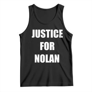 Justice for Nolan Tank Top Support and Rememberence Memorial TS10 Black Print Your Wear