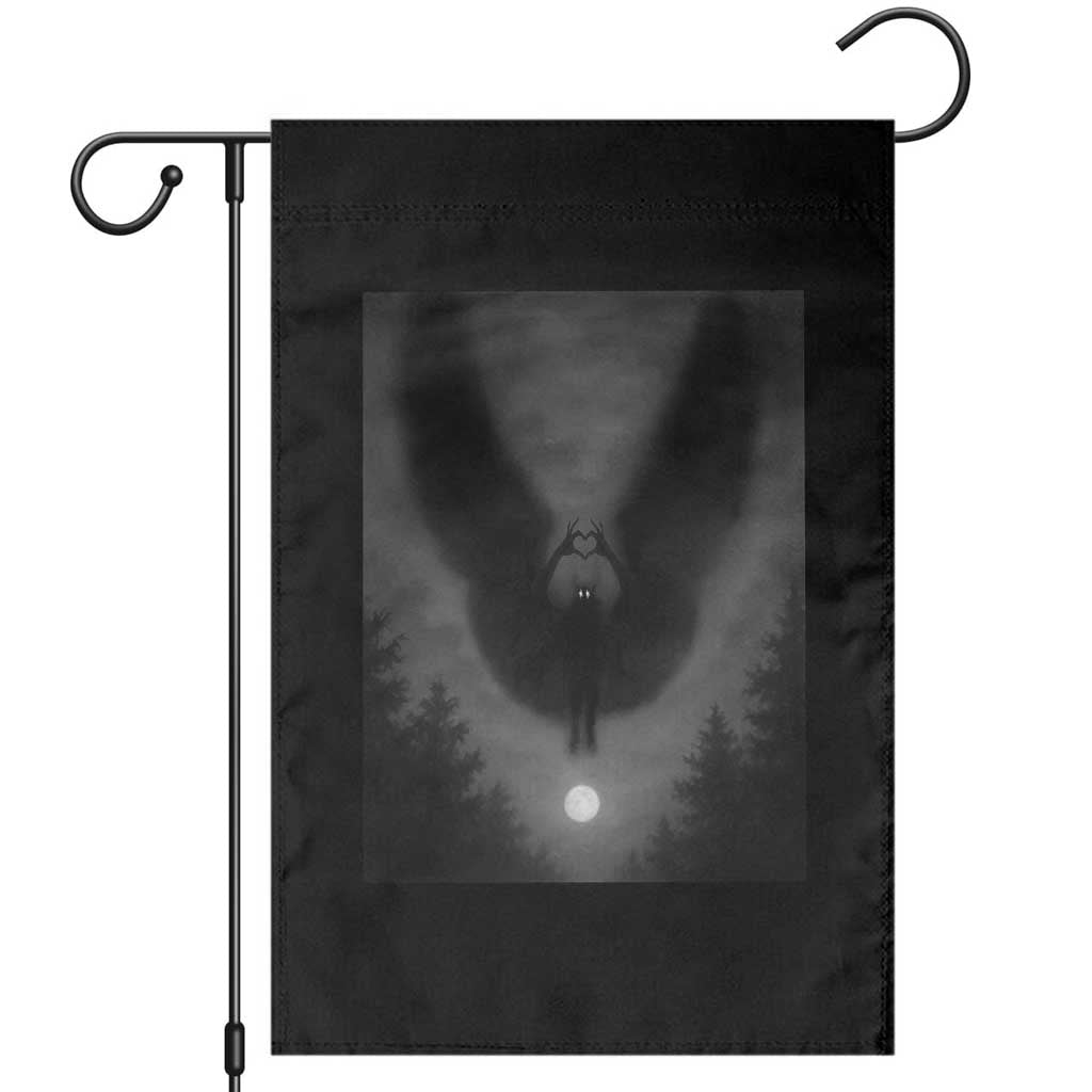 Mothman Garden Flag Horror Poster Halloween Cryptid Lover TS10 Black Print Your Wear