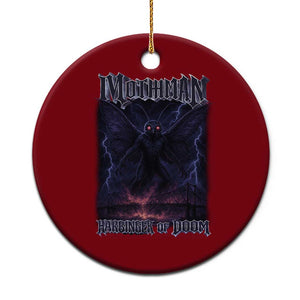 Mothman Ceramic Ornament Black Bridge Folk Horror Cryptid Fan TS10 1pc Red Print Your Wear