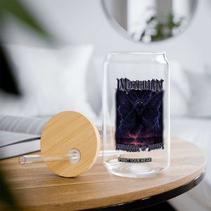 Mothman Glass Can Black Bridge Folk Horror Cryptid Fan TS10 Print Your Wear