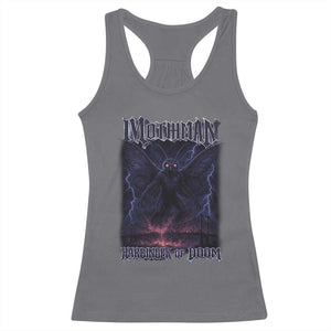 Mothman Racerback Tank Top Black Bridge Folk Horror Cryptid Fan TS10 Charcoal Print Your Wear