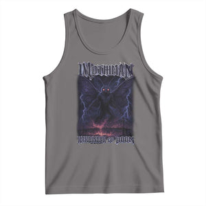 Mothman Tank Top Black Bridge Folk Horror Cryptid Fan TS10 Deep Heather Print Your Wear