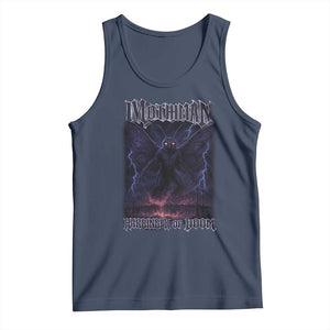 Mothman Tank Top Black Bridge Folk Horror Cryptid Fan TS10 Navy Print Your Wear