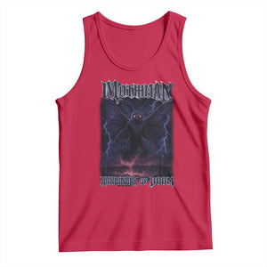 Mothman Tank Top Black Bridge Folk Horror Cryptid Fan TS10 Red Print Your Wear