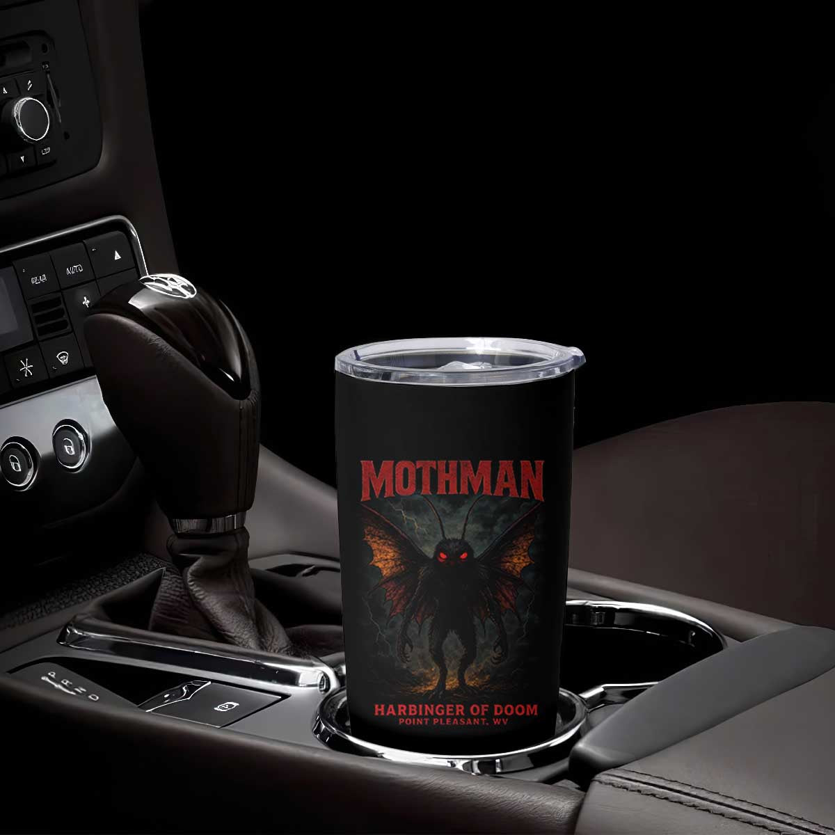 Mothman Tumbler Cup Horror Harbinger of Doom Urban Myth Cryptid Creature TS10 Print Your Wear