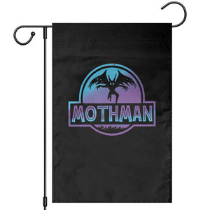 Mothman Garden Flag Retro Neon Cryptid Paranormal Horror Monster TS10 Black Print Your Wear