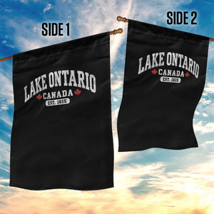 Lake Ontario Canada Garden Flag Great Lakes Vintage Retro Souvenir Gift