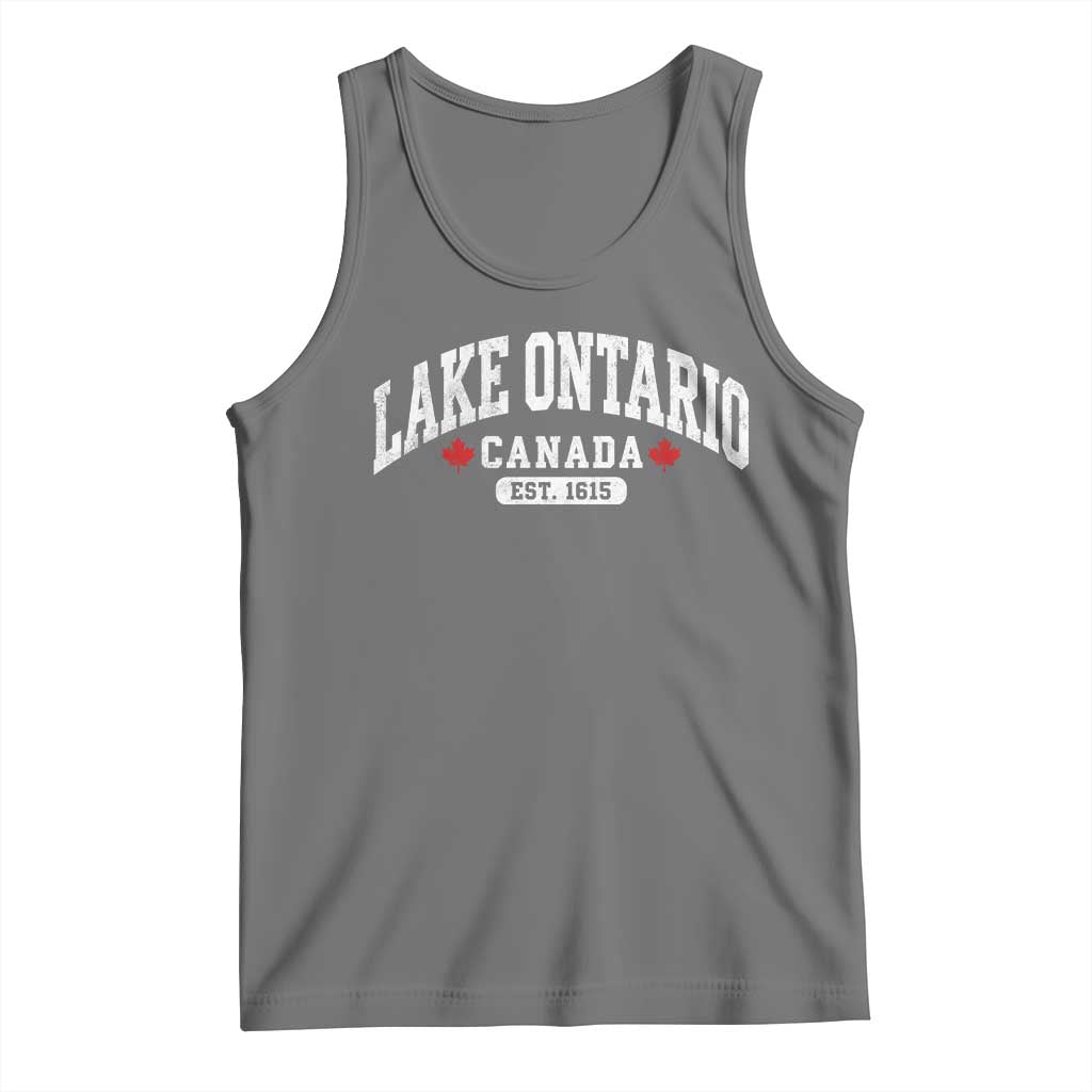Lake Ontario Canada Tank Top Great Lakes Vintage Retro Souvenir Gift