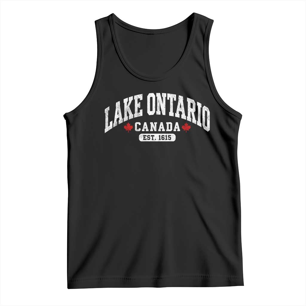 Lake Ontario Canada Tank Top Great Lakes Vintage Retro Souvenir Gift