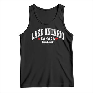 Lake Ontario Canada Tank Top Great Lakes Vintage Retro Souvenir Gift