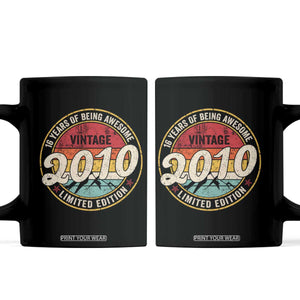 16th Birthday Coffee Mug Vintage 2010 Limited Edition Funny 16 Year Old Gift