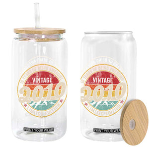 16th Birthday Glass Can Vintage 2010 Limited Edition Funny 16 Year Old Gift