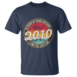 16th Birthday T Shirt Vintage 2010 Limited Edition Funny 16 Year Old Gift