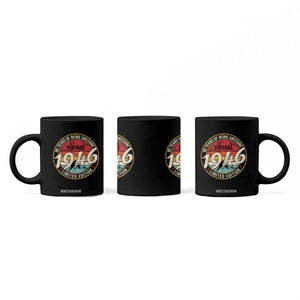 80th Birthday Coffee Mug Vintage 1946 Limited Edition Funny 80 Year Old Gift