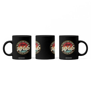 60th Birthday Coffee Mug Vintage 1966 Limited Edition Funny 60 Year Old Gift