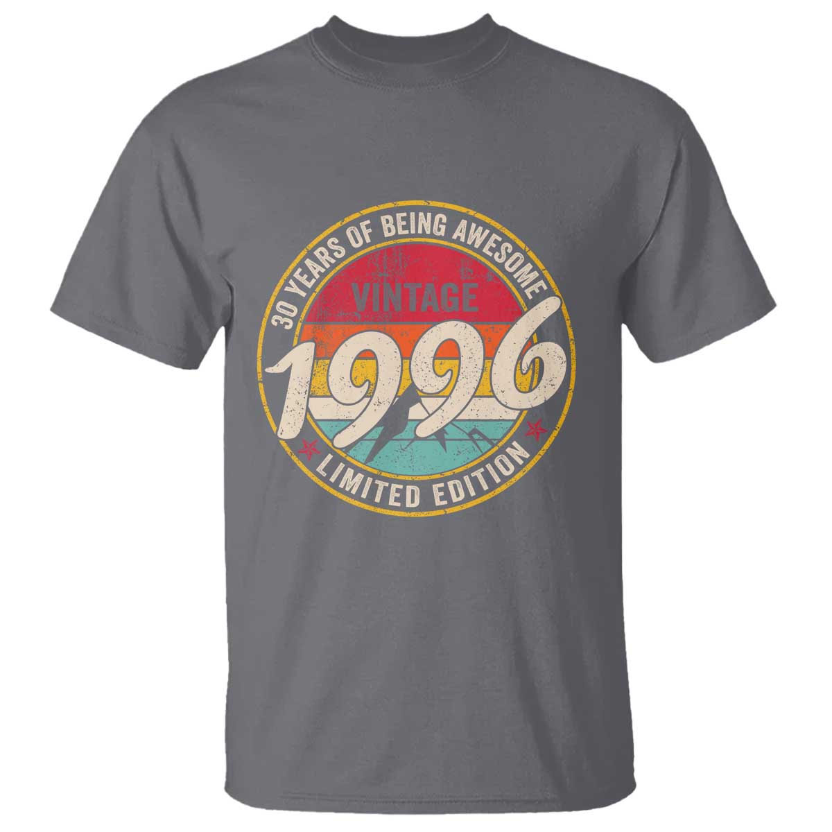 30th Birthday T Shirt Vintage 1996 Limited Edition Funny 30 Year Old Gift