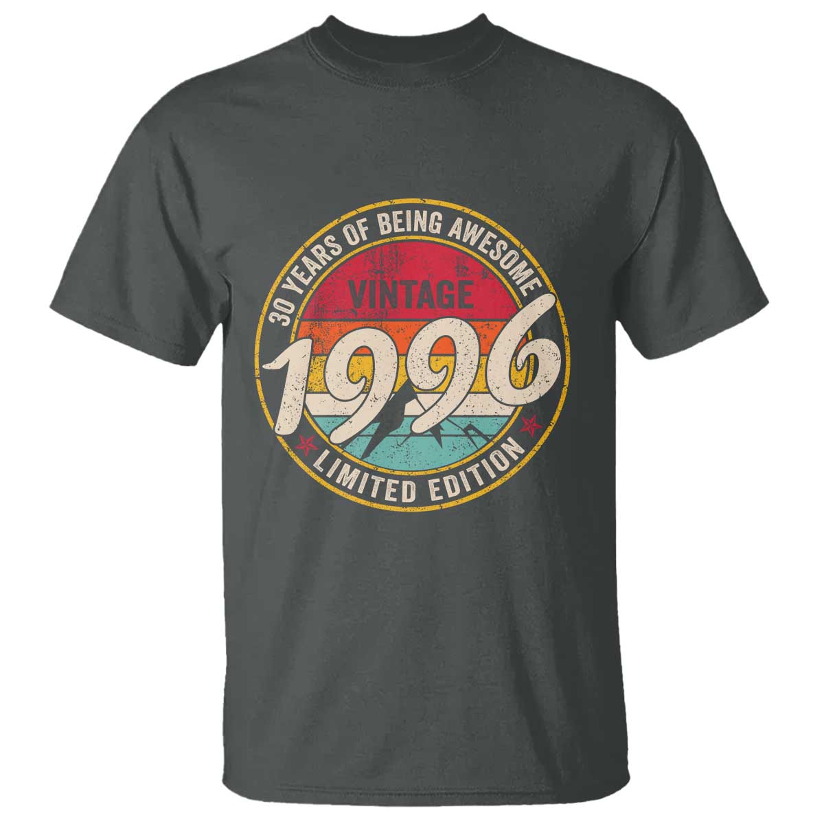 30th Birthday T Shirt Vintage 1996 Limited Edition Funny 30 Year Old Gift