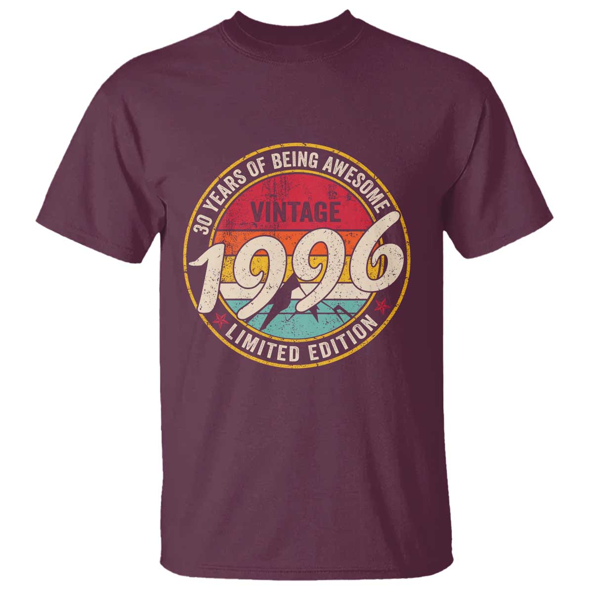 30th Birthday T Shirt Vintage 1996 Limited Edition Funny 30 Year Old Gift