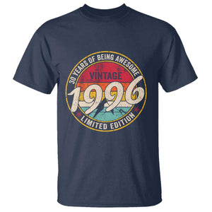 30th Birthday T Shirt Vintage 1996 Limited Edition Funny 30 Year Old Gift