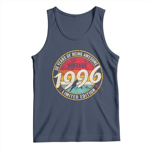 30th Birthday Tank Top Vintage 1996 Limited Edition Funny 30 Year Old Gift