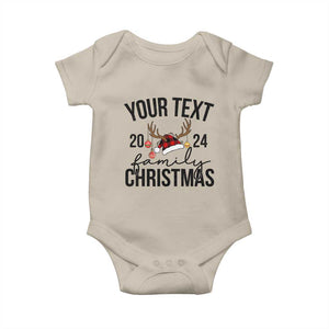 Personalized Matching Family Christmas Baby Onesie Custom Name Xmas Gift TS10 Sand Print Your Wear