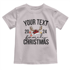 Personalized Matching Family Christmas Baby Shirt Custom Name Xmas Gift TS10 Ice Gray Print Your Wear