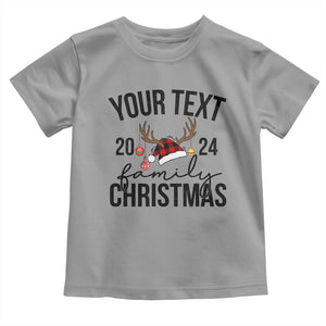 Personalized Matching Family Christmas Baby Shirt Custom Name Xmas Gift TS10 Sport Gray Print Your Wear