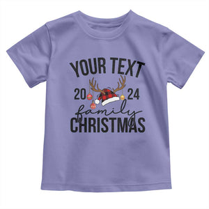 Personalized Matching Family Christmas Baby Shirt Custom Name Xmas Gift TS10 Violet Print Your Wear