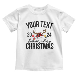 Personalized Matching Family Christmas Baby Shirt Custom Name Xmas Gift TS10 White Print Your Wear