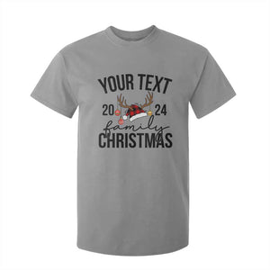 Personalized Matching Family Christmas T Shirt For Kid Custom Name Xmas Gift TS10 Sport Gray Print Your Wear