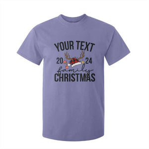 Personalized Matching Family Christmas T Shirt For Kid Custom Name Xmas Gift TS10 Violet Print Your Wear