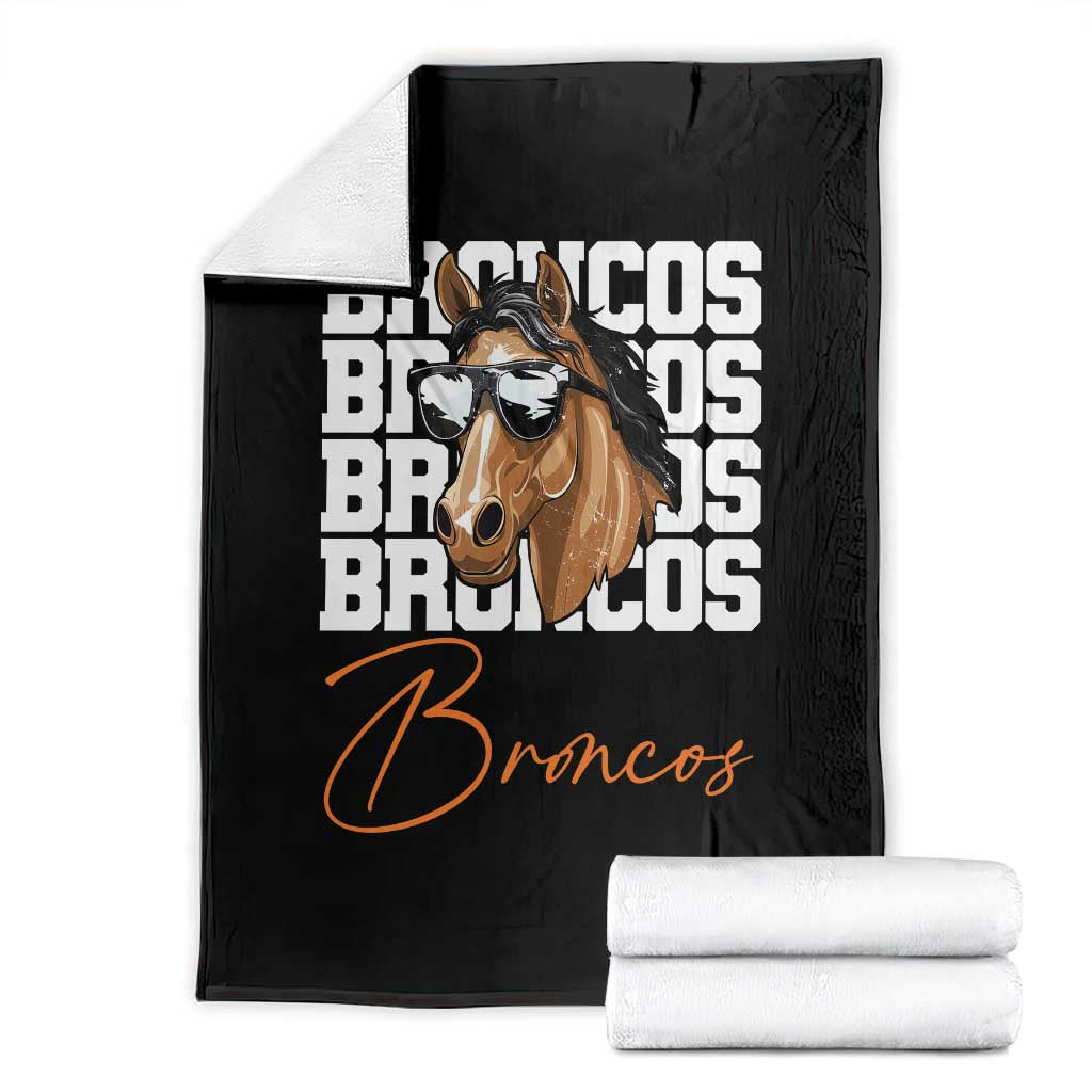 Vintage DFB Football Inspirational Throw Blanket Mascot Game Day Athletic Fan Gift TS10 Black Print Your Wear