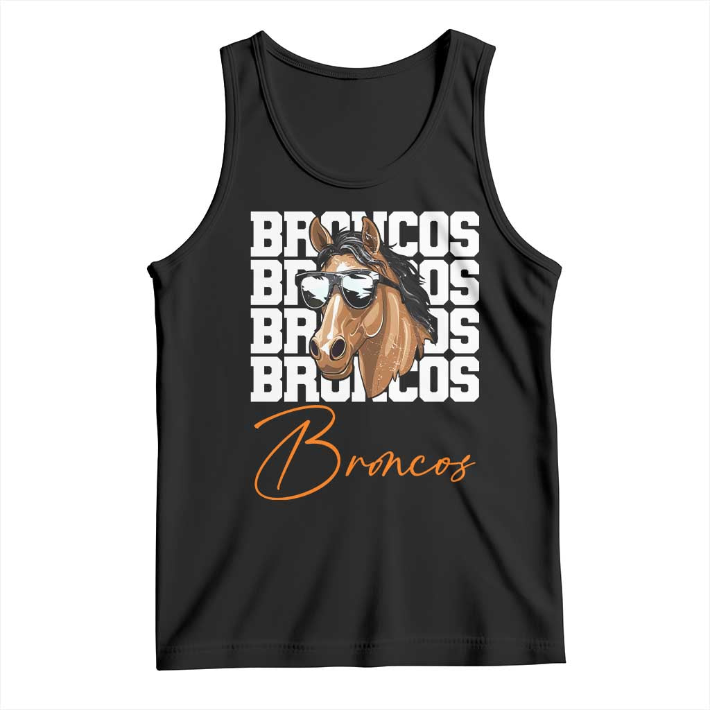 Vintage DFB Football Inspirational Tank Top Mascot Game Day Athletic Fan Gift TS10 Black Print Your Wear