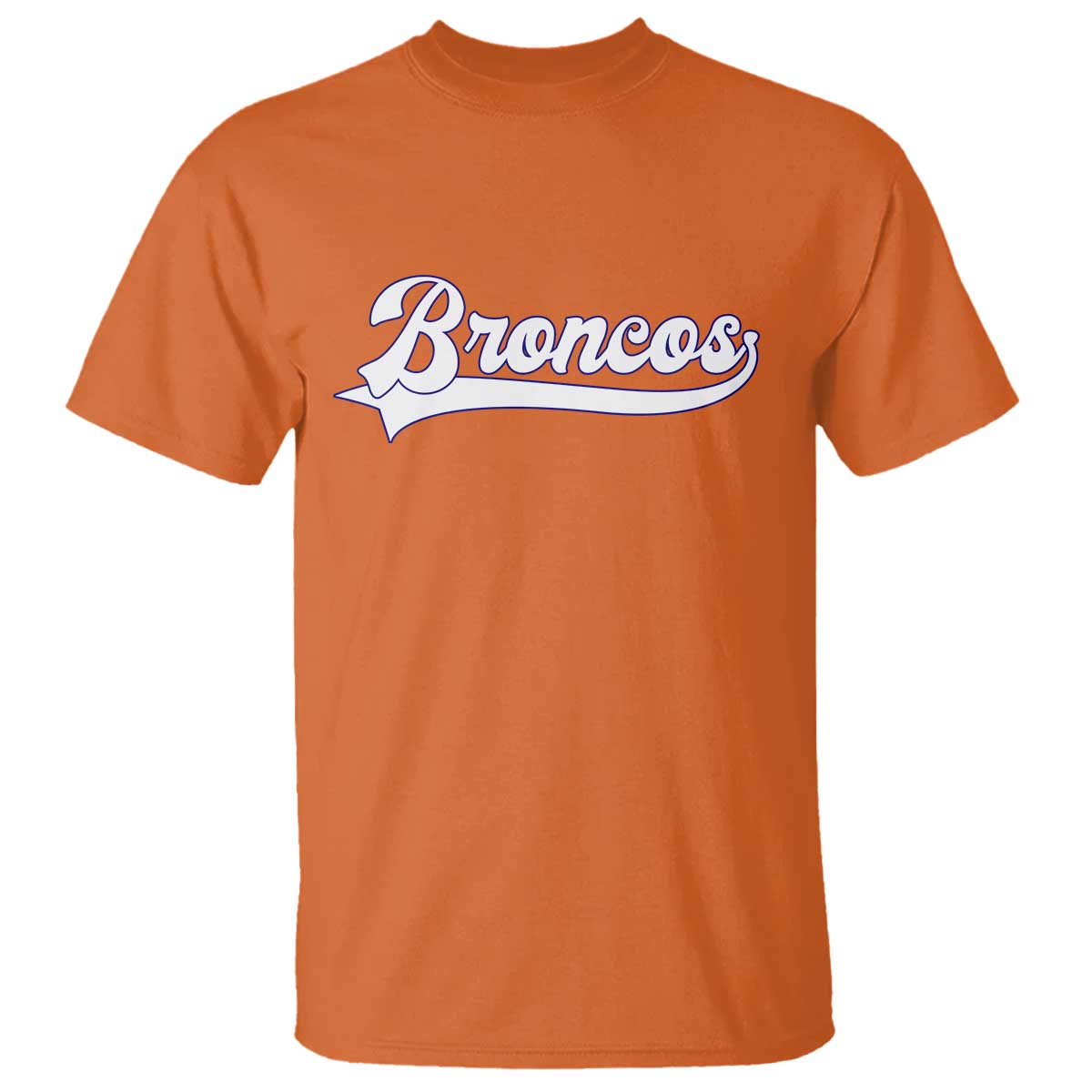 Vintage DFB Football T Shirt Classic Game Day Sports Name Tee TS10 Orange Print Your Wear
