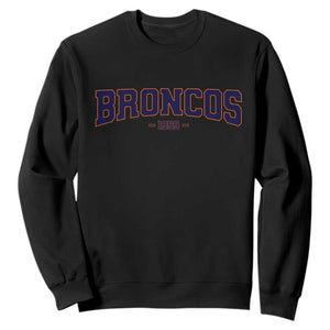 Vintage DFB Sweatshirt Classic Game Day Print Retro Varsity Football Team Name TS10 Black Print Your Wear