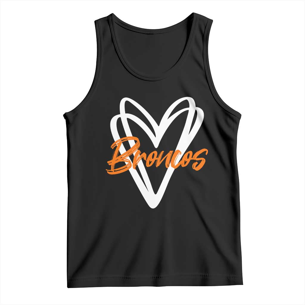 Vintage DFB Tank Top Football Team Fans Heart Graphic Game Day TS10 Black Print Your Wear