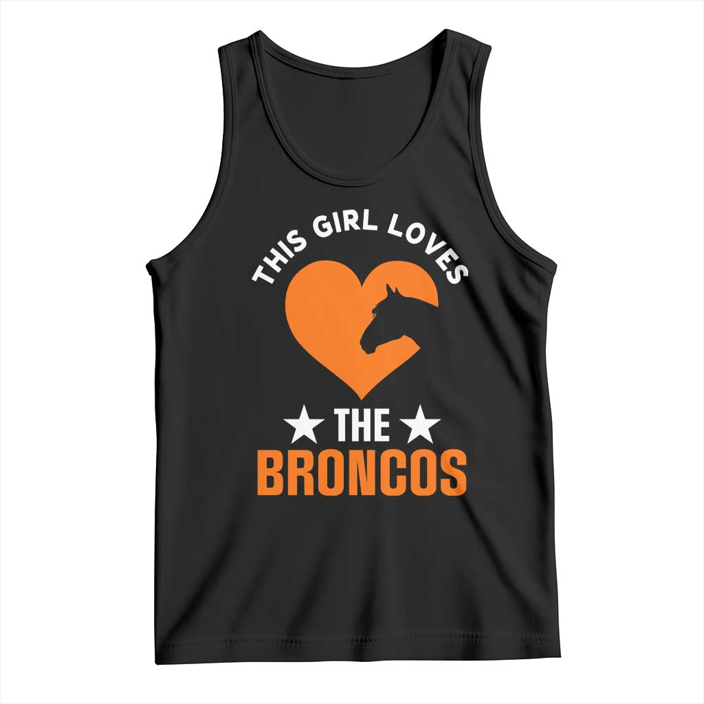 This Girl Loves The DFB Tank Top Vintage Football Inspirational Game Day TS10 Black Print Your Wear