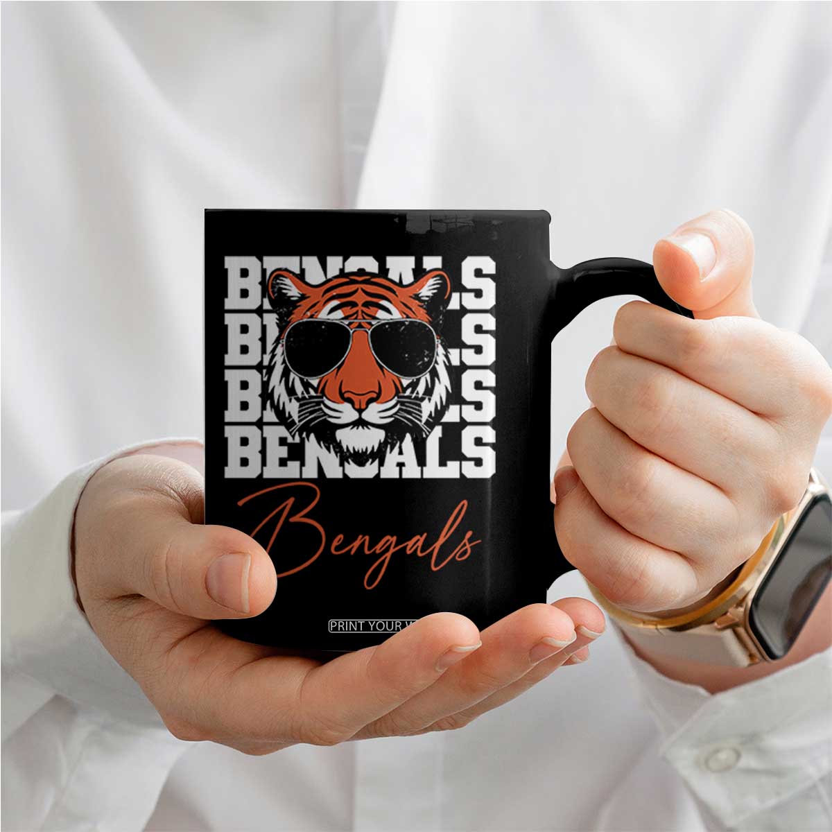 Vintage BFT Coffee Mug Retro Sports Fan Trendy Game Day Gift TS10 Print Your Wear
