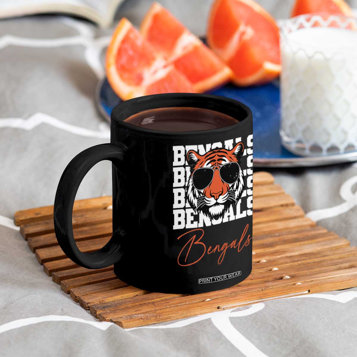 Vintage BFT Coffee Mug Retro Sports Fan Trendy Game Day Gift TS10 Print Your Wear