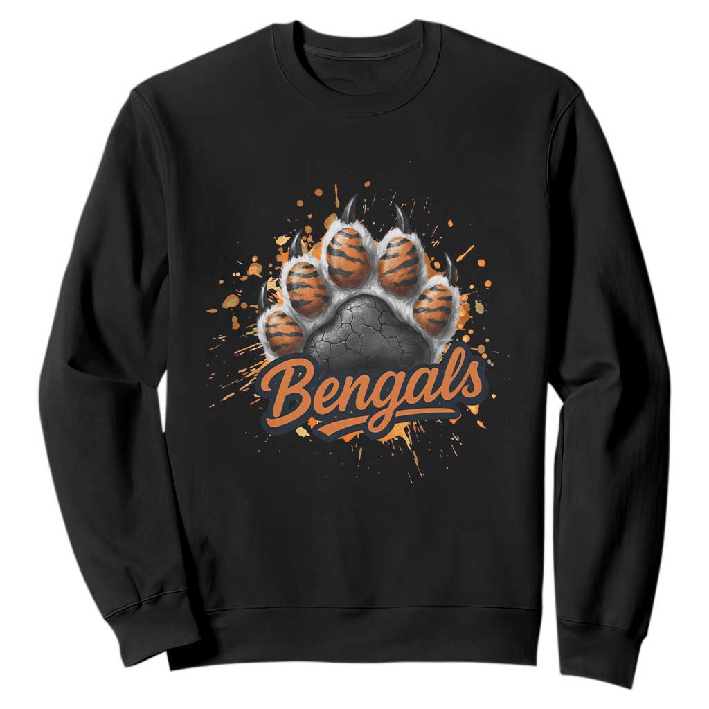 Vintage BFT Football Sweatshirt Retro Sports Fan Trendy Game Day Spirit TS10 Black Print Your Wear