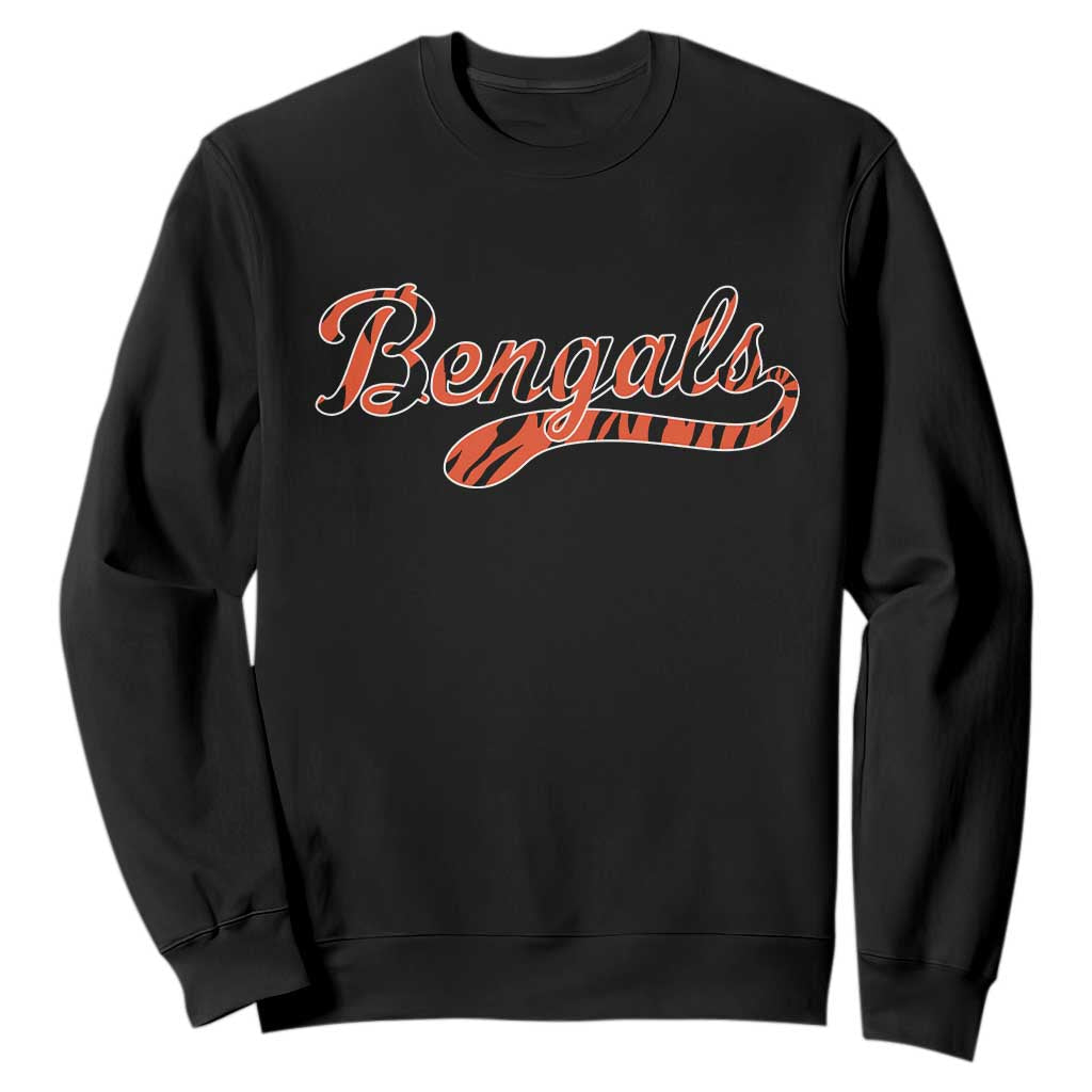 Vintage BFT Football Sweatshirt Retro Sports Style 80s 90s Cincy Lovers TS10 Black Print Your Wear