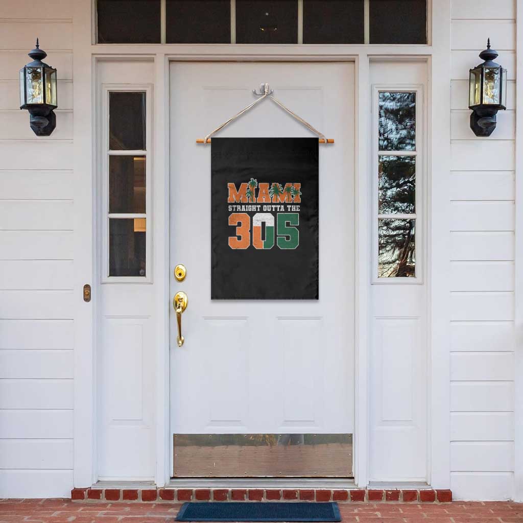 Straight Outta The 305 Miami Garden Flag Area Code Florida Pride TS10 Print Your Wear