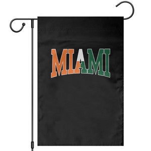 Retro Miami Garden Flag Florida FL Vintage Classic Athletic Sports TS10 Black Print Your Wear