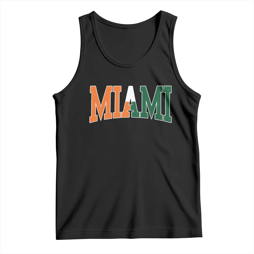 Retro Miami Tank Top Florida FL Vintage Classic Athletic Sports TS10 Black Print Your Wear